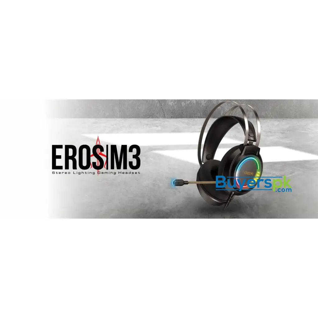 Gamdias Eros M3 Stereo Lighting Gaming Headset - Price in Pakistan Gamdias Eros M3 Stereo Lighting Gaming Headset - Price in Pakistan